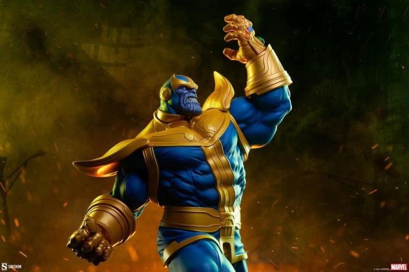 Sideshow Marvel Comics Avengers Assemble Thanos (Classic Version) Statue