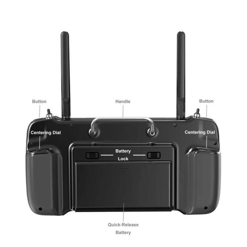 SIYI MK32 DUAL Enterprise Handheld Ground Station Smart Controller with Dual Operator and Remote Control Relay Feature CE FCC (DUAL COMBO)