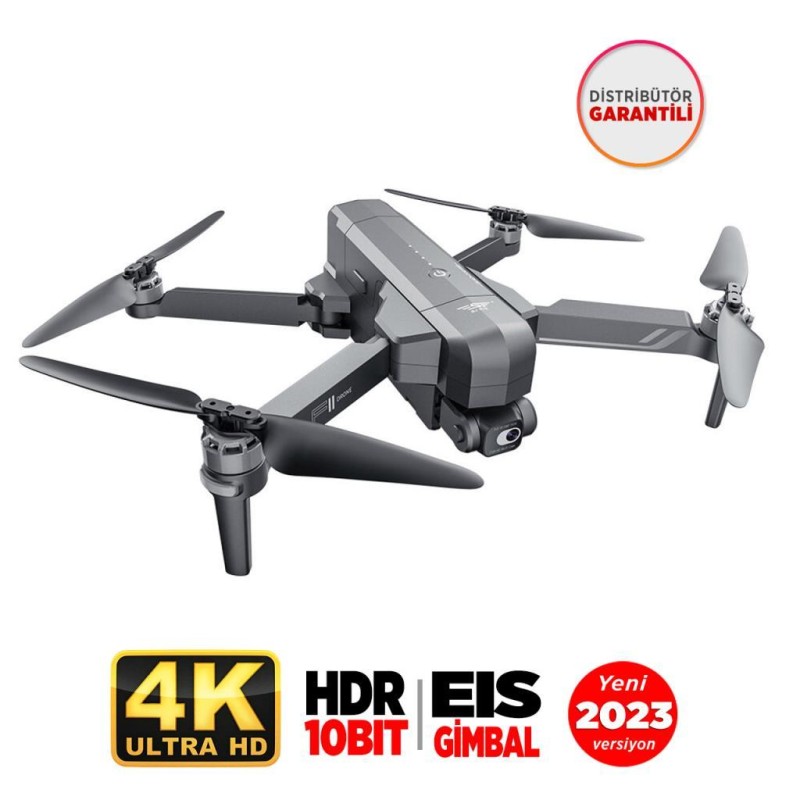 SJRC F11S Pro 4K Kameralı Drone Seti - 3 KM Menzil - 26 Dakika Uçuş Süresi + Çanta + EIS Stabilizasyon