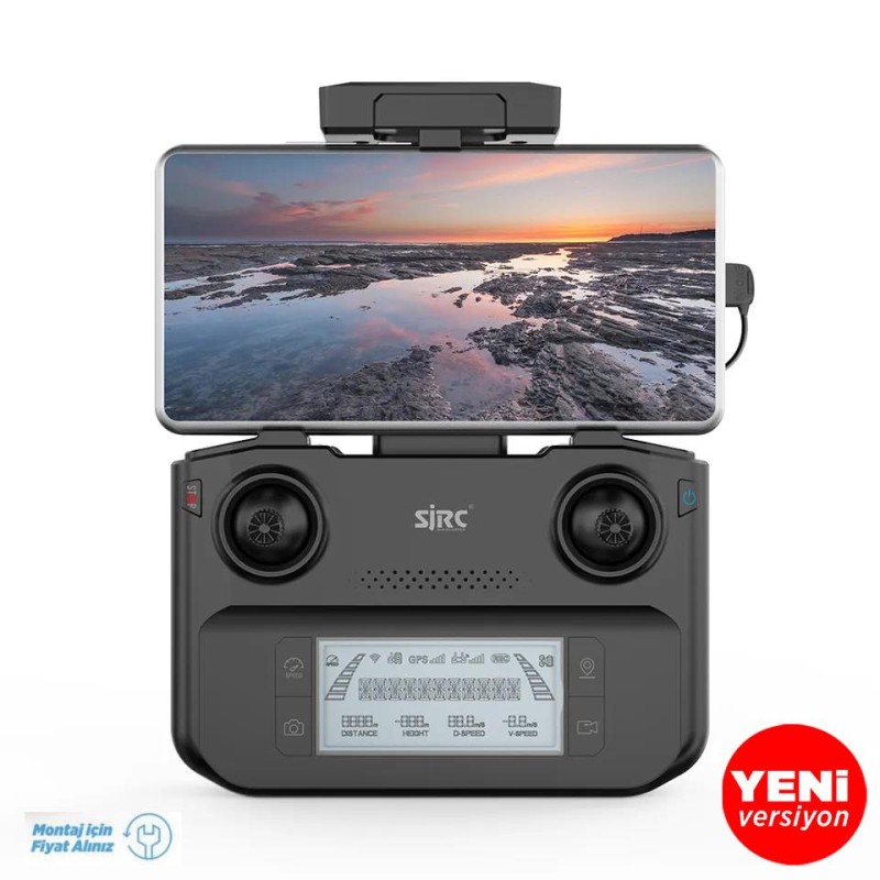 SJRC F22 S2 Pro+ Drone İçin Yedek Kumanda Remote Control (Teknik Servis Ürünüdür-Montaj İçin Fiyat Alınız)