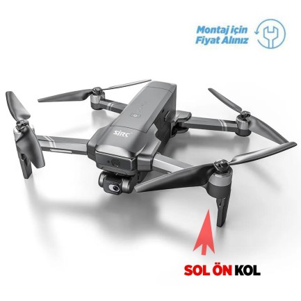 SJRC - SJRC F22S Pro 4K Drone İçin Sol Ön Motor Kolu Arm (Teknik Servis Ürünüdür-Montaj İçin Fiyat Alınız)