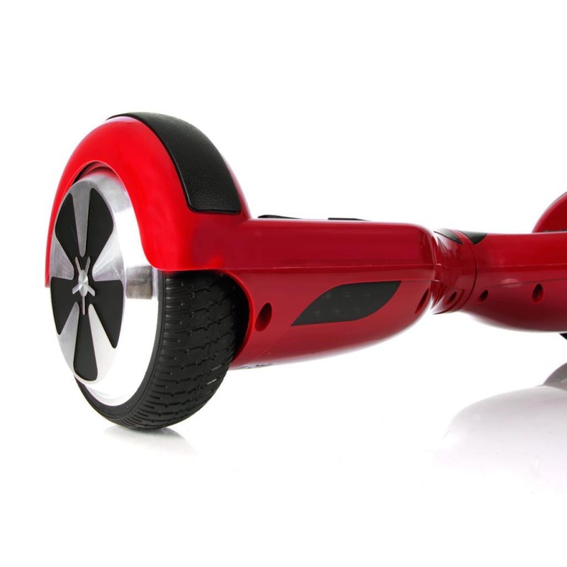 Smart Balance N3 Elektrikli Kaykay Hoverboard Scooter Self Balancing 6.5 Inch Ledli Kırmızı