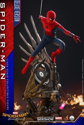 Hot Toys Spider-Man (Deluxe Version) Quarter Scale Figure - 904920 - Marvel Comics / Spider-Man : Homecoming - Thumbnail