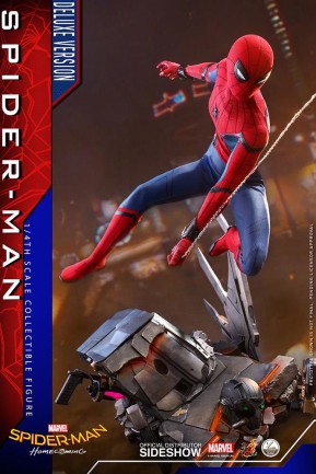 Hot Toys Spider-Man (Deluxe Version) Quarter Scale Figure - 904920 - Marvel Comics / Spider-Man : Homecoming - Thumbnail