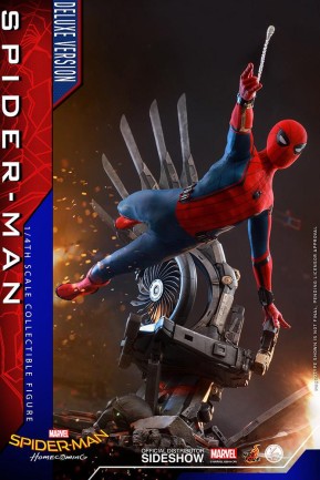 Hot Toys Spider-Man (Deluxe Version) Quarter Scale Figure - 904920 - Marvel Comics / Spider-Man : Homecoming - Thumbnail