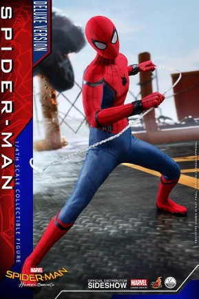 Hot Toys Spider-Man (Deluxe Version) Quarter Scale Figure - 904920 - Marvel Comics / Spider-Man : Homecoming - Thumbnail