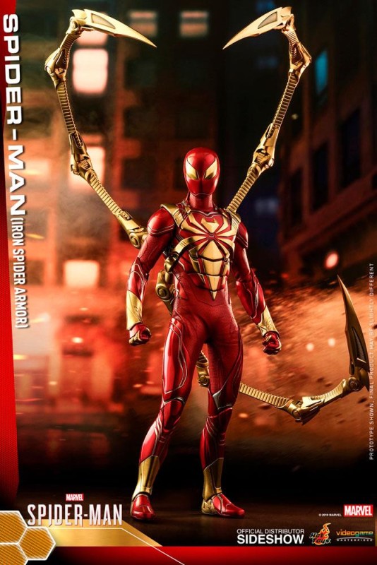 Hot Toys Spider-Man (Iron Spider Armor) Sixth Scale Figure 904935