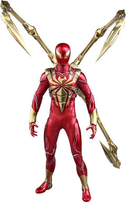 Hot Toys Spider-Man (Iron Spider Armor) Sixth Scale Figure 904935