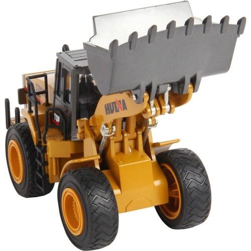 HUINA 1/40 Yüksek Kalite Ekskavatör Buldozer Kamyon İş Makinası 1913 - Sergilenmeye Hazır Diecast Metal ( Kumandalı Değildir )