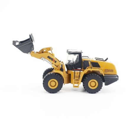 HUINA - HUINA 1/50 Ekskavatör Buldozer Kazıcı İş Makinası 1714-2 - Sergilenmeye Hazır Diecast Metal ( Kumandalı Değildir )