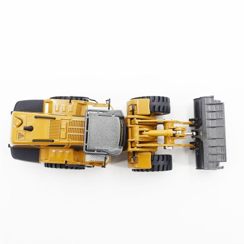 HUINA 1/50 Ekskavatör Buldozer Kazıcı İş Makinası 1714-2 - Sergilenmeye Hazır Diecast Metal ( Kumandalı Değildir )