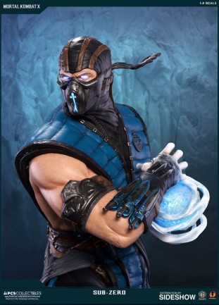 PCS Collectibles Sub-Zero Quarter Scale Statue 902878 - Thumbnail