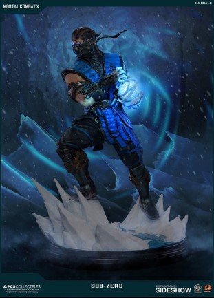 PCS Collectibles Sub-Zero Quarter Scale Statue 902878 - Thumbnail