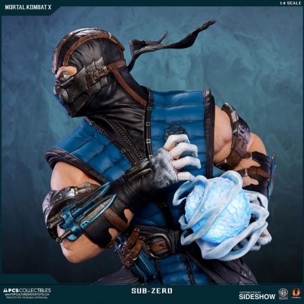 PCS Collectibles Sub-Zero Quarter Scale Statue 902878 - Thumbnail