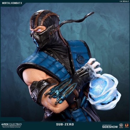 PCS Collectibles Sub-Zero Quarter Scale Statue 902878 - Thumbnail