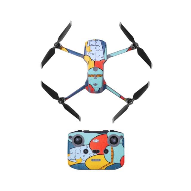 DJI Mavic Air 2 Drone Gövdesi için Stiker - AIR2-TZ440-10