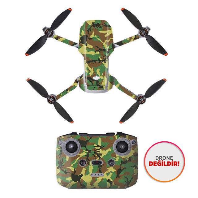 DJI Mini 2 Drone Gövdesi için Stiker (DRONE DEĞİLDİR)