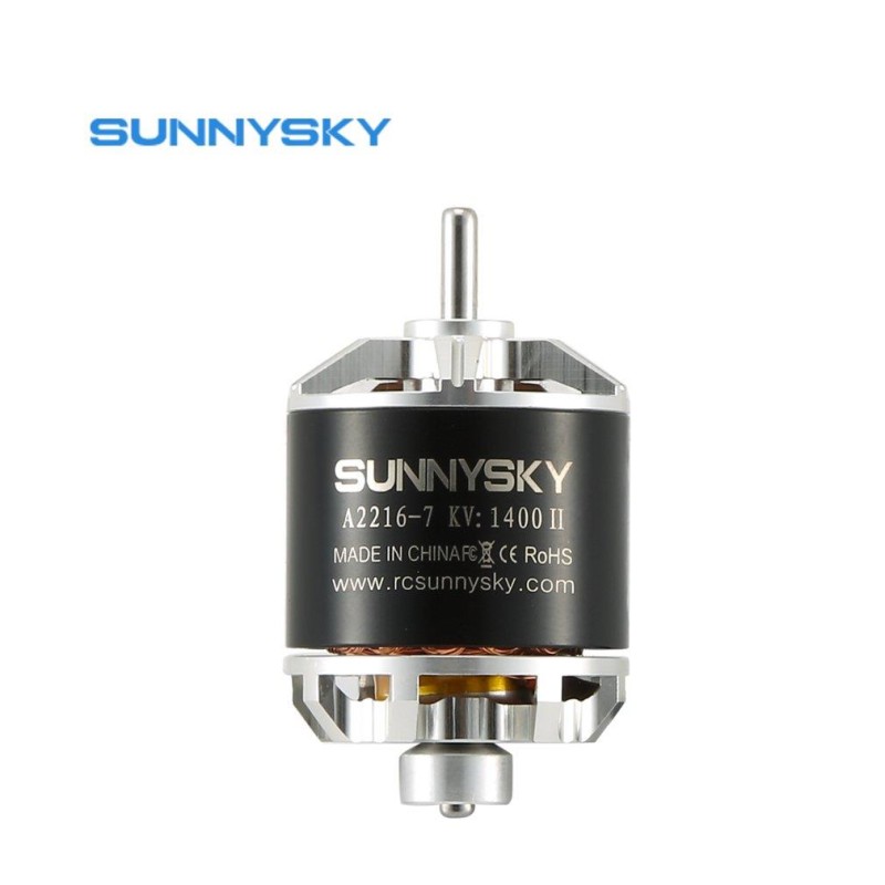 SunnySky A2216 1400KV Brushless Fırçasız Motor Multikopter Multirotor Drone Motoru CCW (Saat Yönü Tersi) - 1 Adet