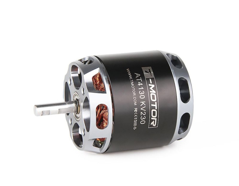 T-Motor AT4130 250KV Sabit Kanat VTOL UAV Quadcopter Drone Uzun Şaft Brushless Motor