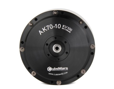 T-MOTOR - T-Motor CubeMars AK70-10 100KV Yüksek Verimli Aktüatör Brushless Tork Motor Lower Cogging Joint Motor (Robotik , Kodlama , )