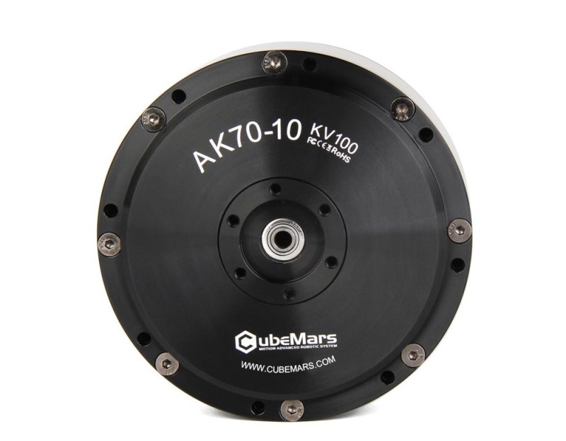 T-Motor CubeMars AK70-10 100KV Yüksek Verimli Aktüatör Brushless Tork Motor Lower Cogging Joint Motor (Robotik , Kodlama , )