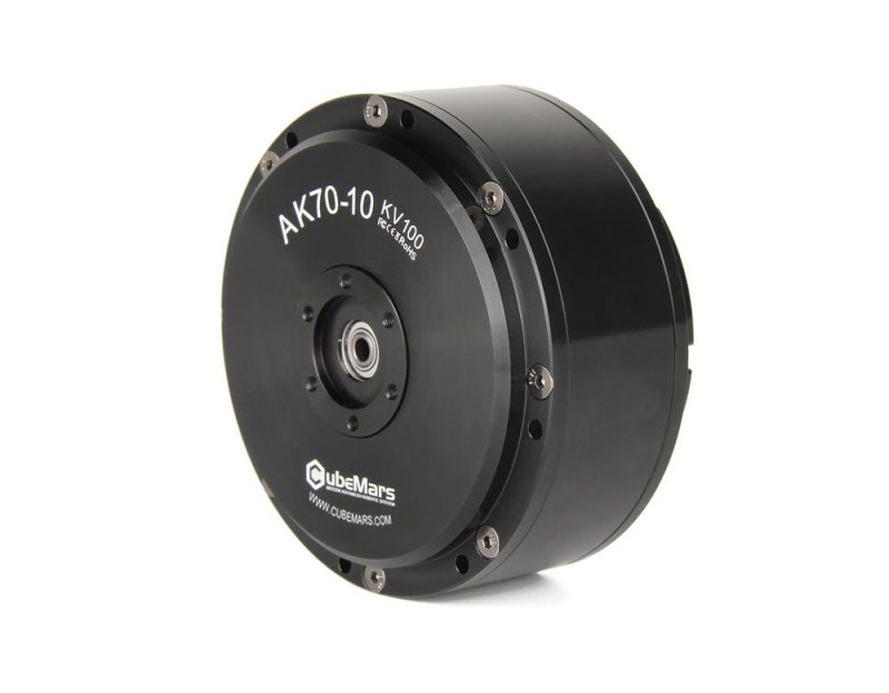 T-Motor CubeMars AK70-10 100KV Yüksek Verimli Aktüatör Brushless Tork Motor Lower Cogging Joint Motor (Robotik , Kodlama , )