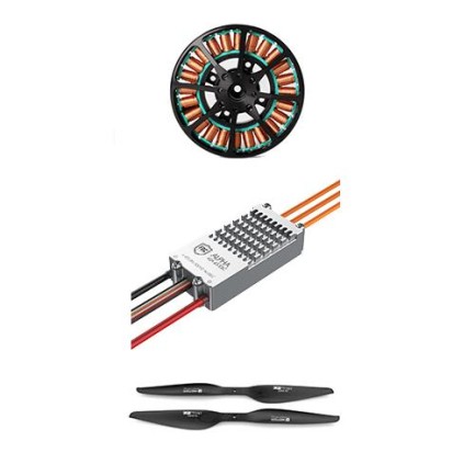 T-MOTOR - T-Motor MN7005 230KV Motor + Alpha 40A HV Esc + P 24x7.2 Pervane Set