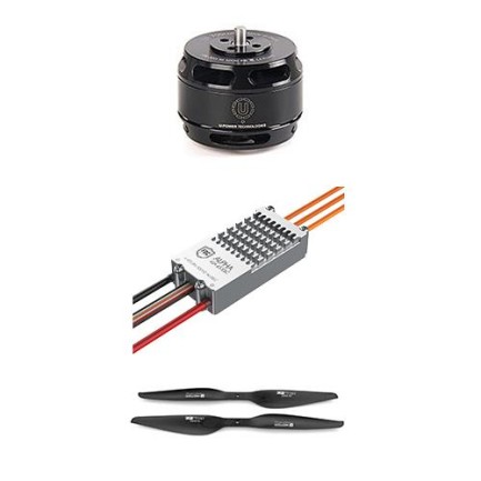 T-MOTOR - T-Motor U3 700KV Motor + Alpha 40A LV Esc + P 12x4 Pervane Set