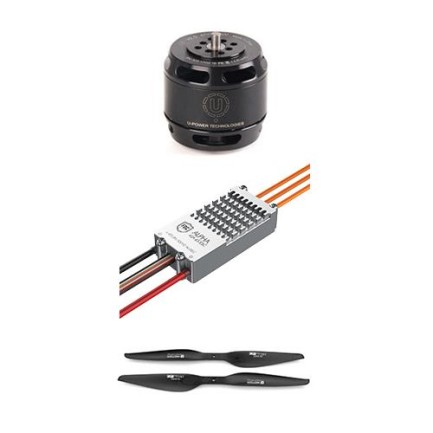 T-MOTOR - T-Motor U5 400KV Motor + Alpha 40A LV Esc + P 16x5.4 Pervane Set