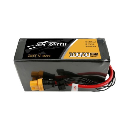 Tattu 12S 30C 10000mAh 44.4V Lityum Polimer Li-Po Lipo Batarya Drone Pil - Thumbnail