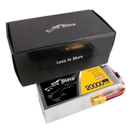 Tattu 20000mAh 22.2V 6S NMC Semi-Solid State Lityum Polimer Li-Po Lipo Batarya Drone Pil - Thumbnail