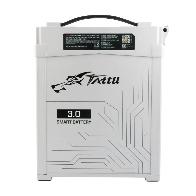 Tattu 3.0 14S 28000mAh 53.2V 25C HV Lityum Polimer Li-Po Lipo Batarya Drone Pil