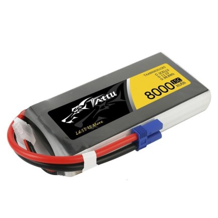 Tattu 3S 8000mAh 11.1V 15C Lityum Polimer Li-Po Lipo Batarya Drone Pil - Thumbnail