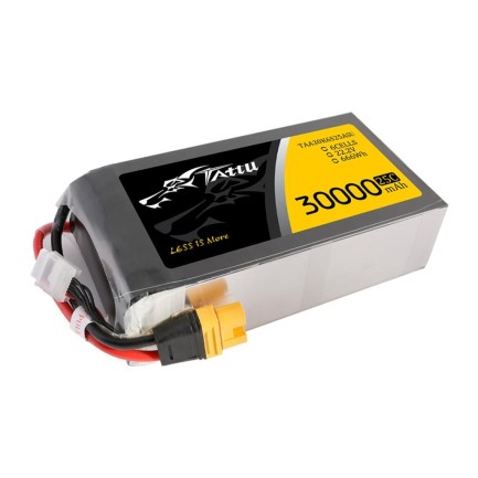 Tattu G-Tech 25C 6S 30000 mAh 22.2V Lityum Polimer Li-Po Lipo Batarya Drone Pil - Thumbnail