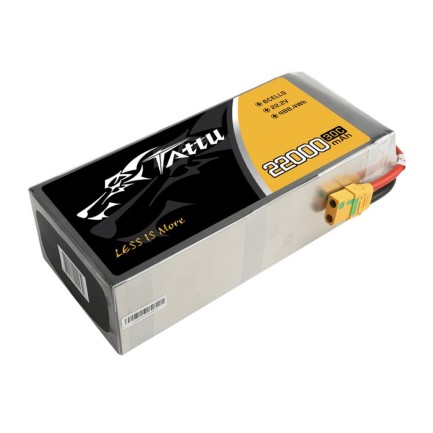 Tattu G-Tech 30C 6S 22000mAh 22.2V Lityum Polimer Li-Po Lipo Batarya Drone Pil - Thumbnail