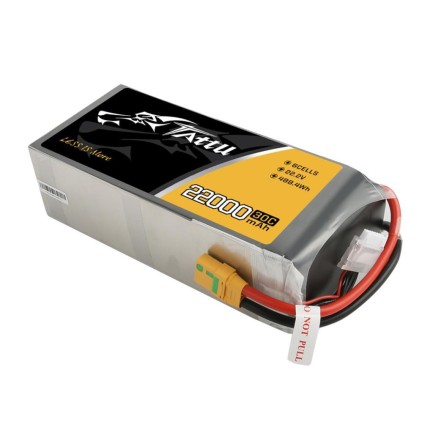 Tattu G-Tech 30C 6S 22000mAh 22.2V Lityum Polimer Li-Po Lipo Batarya Drone Pil - Thumbnail