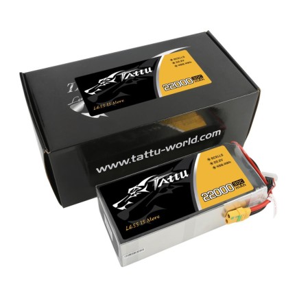 Tattu G-Tech 30C 6S 22000mAh 22.2V Lityum Polimer Li-Po Lipo Batarya Drone Pil - Thumbnail