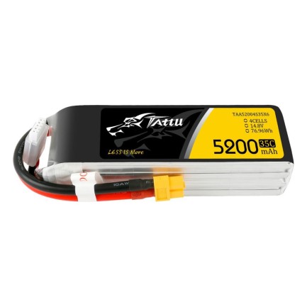 Tattu G-Tech 4S 5200mAh 14.8V 35C Lityum Polimer Li-Po Lipo Batarya Drone Pil - Thumbnail