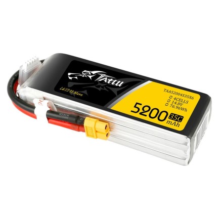 Tattu G-Tech 4S 5200mAh 14.8V 35C Lityum Polimer Li-Po Lipo Batarya Drone Pil - Thumbnail