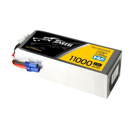 Tattu G-Tech 6S 11000mAh 22.8V 25C HV Lityum Polimer Li-Po Lipo Batarya Drone Pil - Thumbnail