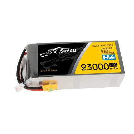 Tattu G-Tech 6S 23000mAh 22.8V 25C HV Lityum Polimer Li-Po Lipo Batarya Drone Pil - Thumbnail