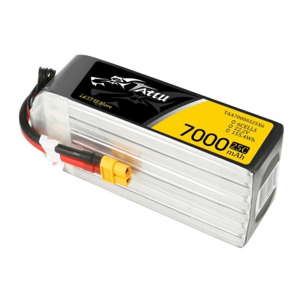 Tattu G-Tech 6S 7000mAh 22.2V 25C Lityum Polimer Li-Po Lipo Batarya Drone Pil - Thumbnail