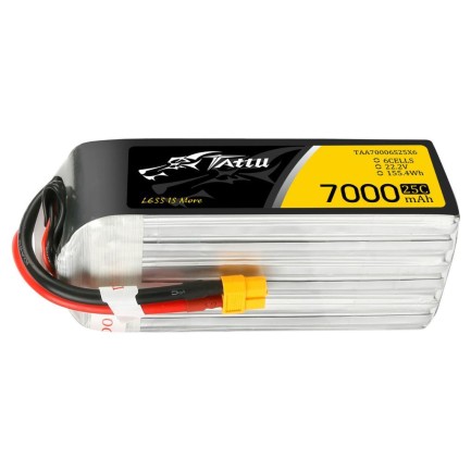 Tattu G-Tech 6S 7000mAh 22.2V 25C Lityum Polimer Li-Po Lipo Batarya Drone Pil - Thumbnail