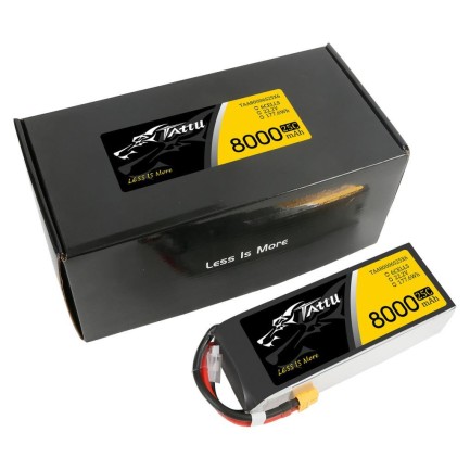 Tattu G-Tech 6S 8000mAh 22.2V 25C Lityum Polimer Li-Po Lipo Batarya Pil - Thumbnail