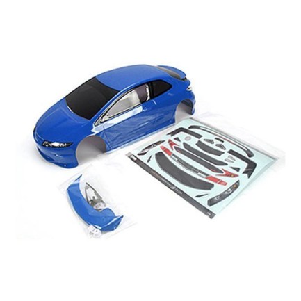 TEAM MAGIC - Team Magic Honda Type-R Mavi Body 1/10 RC Model Araba Kep Cap Shell Kabuk ( Boyalı ) 