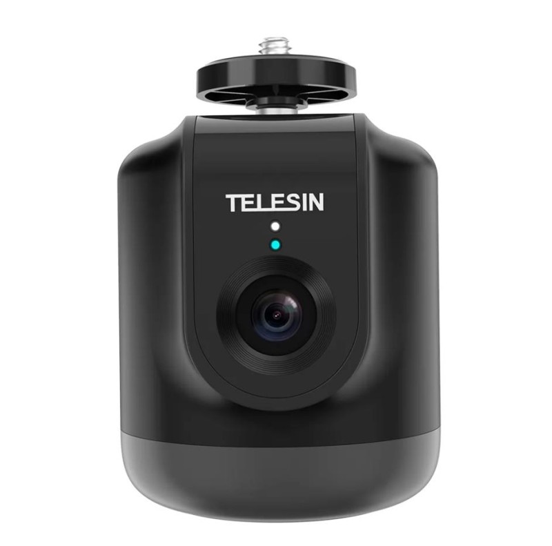 TELESIN Aksiyon Kameralar ve Telefonlar İçin 360 Derece Akıllı Yüz Takip Standı + Kumanda