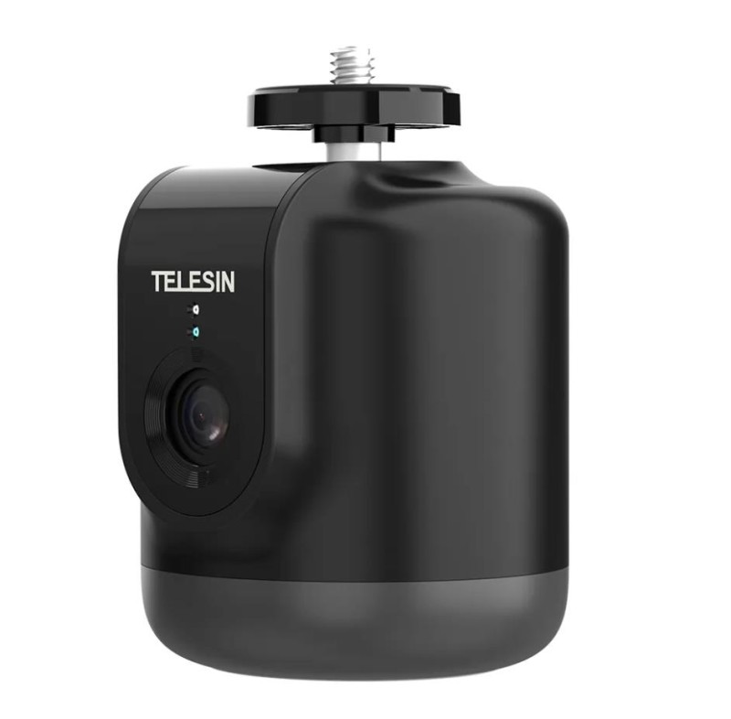 TELESIN Aksiyon Kameralar ve Telefonlar İçin 360 Derece Akıllı Yüz Takip Standı + Kumanda