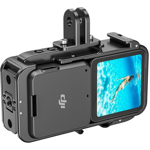 TELESIN DJI Action 2 Aksiyon Kamera İçin Alüminyum Yüksek Kalite Frame Çerçeve Kafes ( Dual-Screen & Power Combo İle Uyumlu )