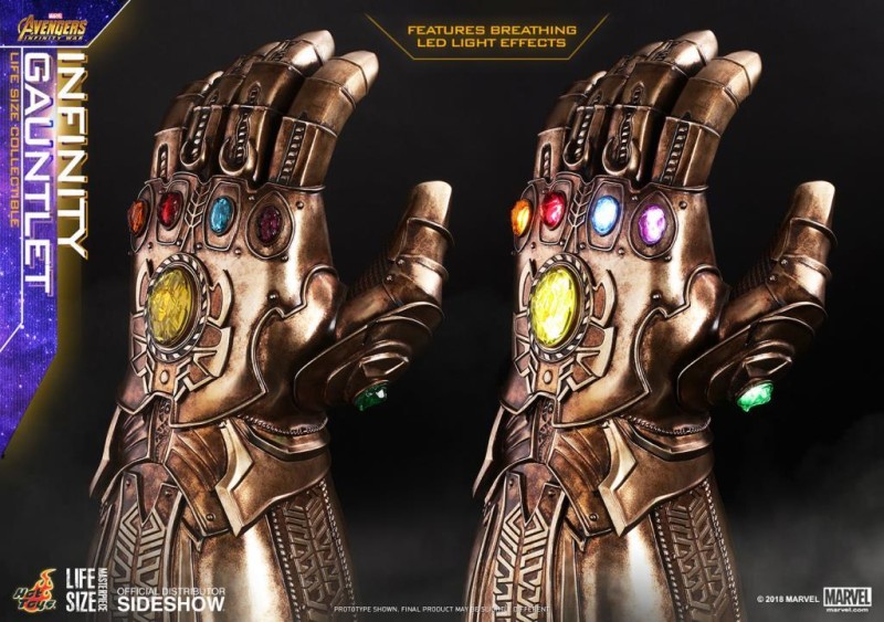 Hot Toys Thanos Infinity Gauntlet 1:1 Life Size Replica