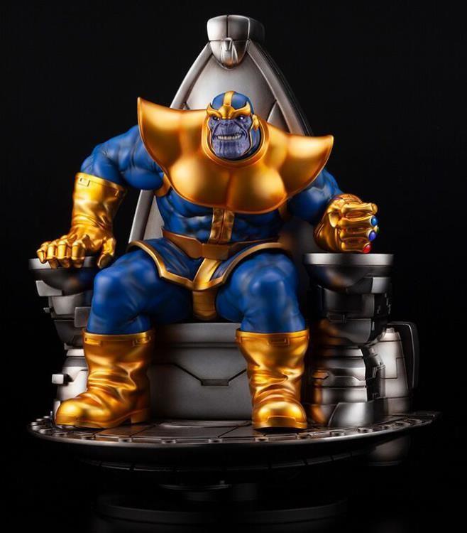 Kotobukiya Thanos on Space Throne Fine Art Statue